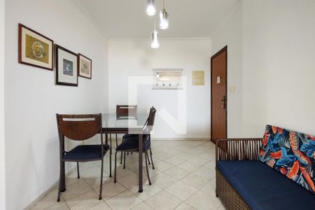 Sala de apartamento para alugar com 3 quartos, 93m² em Guilhermina, Praia Grande