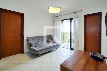 Sala de apartamento para alugar com 3 quartos, 93m² em Guilhermina, Praia Grande