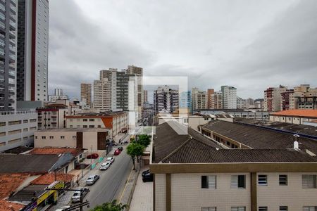 Vista da Sala de apartamento para alugar com 1 quarto, 48m² em Boqueirão, Praia Grande