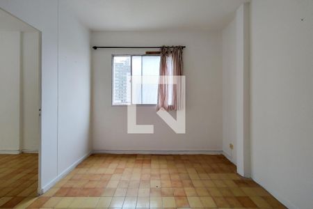 Sala de apartamento para alugar com 1 quarto, 48m² em Boqueirão, Praia Grande