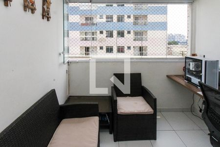 Varanda de apartamento à venda com 2 quartos, 56m² em Jardim Colorado, São Paulo