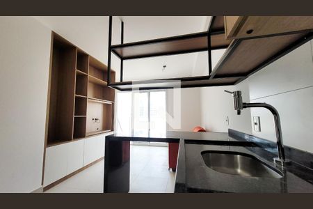 Sala/Cozinha de kitnet/studio para alugar com 1 quarto, 44m² em Jardim Guanabara, Campinas