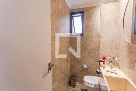 Lavabo da Sala de apartamento à venda com 4 quartos, 220m² em Santo Antônio, Belo Horizonte