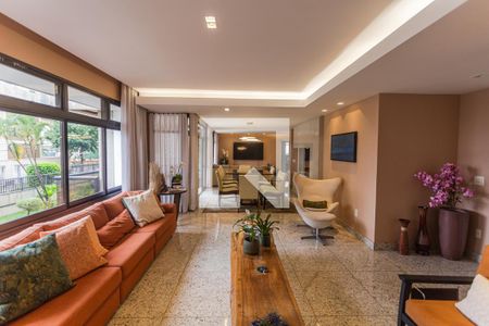 Sala de apartamento à venda com 4 quartos, 220m² em Santo Antônio, Belo Horizonte