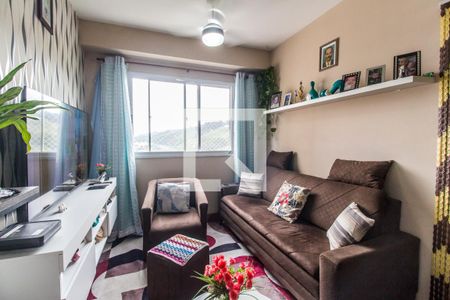 Sala de TV de apartamento à venda com 2 quartos, 51m² em Centro, Barueri