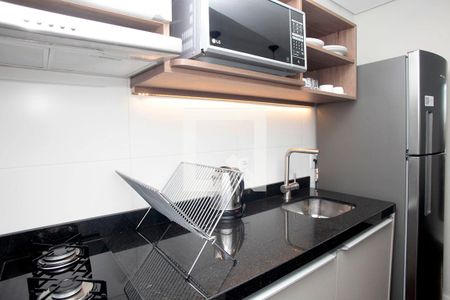 Studio - Cozinha de kitnet/studio à venda com 1 quarto, 32m² em Independência, Porto Alegre