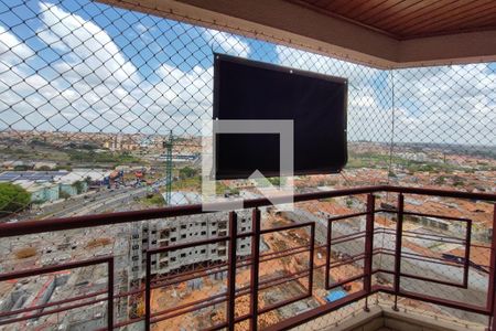 Varanda da Sala de apartamento para alugar com 3 quartos, 87m² em Jardim Aurélia, Campinas