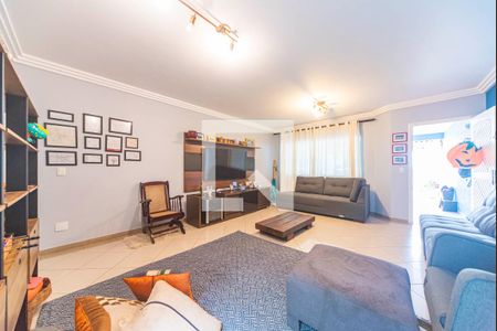 Sala de casa à venda com 3 quartos, 180m² em Vila Pires, Santo André