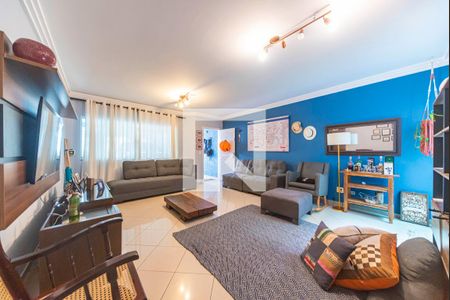 Sala de casa à venda com 3 quartos, 180m² em Vila Pires, Santo André