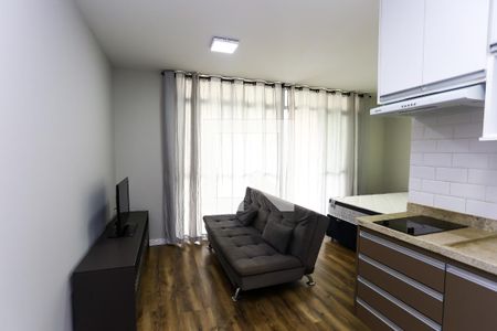 Sala de kitnet/studio para alugar com 1 quarto, 35m² em Real Parque, São Paulo