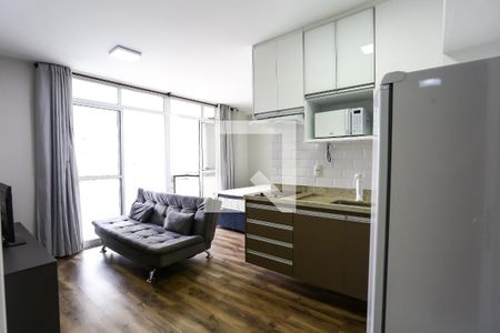 Studio para alugar com 35m², 1 quarto e 1 vagaSala