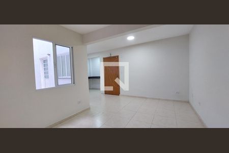 Sala de apartamento para alugar com 2 quartos, 57m² em Vila Homero Thon, Santo André