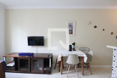 Sala de apartamento para alugar com 2 quartos, 70m² em Enseada, Guarujá