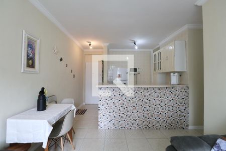 Sala de apartamento para alugar com 2 quartos, 70m² em Enseada, Guarujá