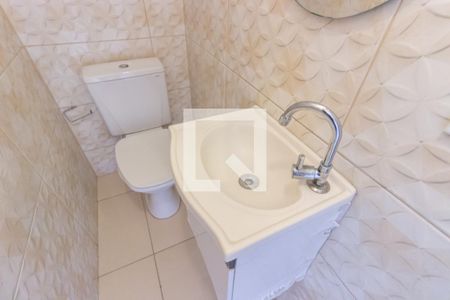 Lavabo de casa de condomínio à venda com 2 quartos, 70m² em Vila Jacuí, São Paulo