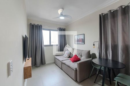 Sala/Cozinha de apartamento à venda com 1 quarto, 24m² em Bela Vista, São Paulo