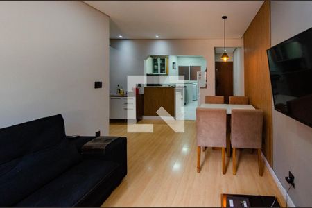 Sala de apartamento para alugar com 3 quartos, 95m² em Estrela Dalva, Belo Horizonte