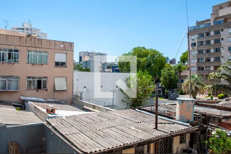 Vista da Sala de apartamento à venda com 1 quarto, 55m² em Jardim Botânico, Porto Alegre