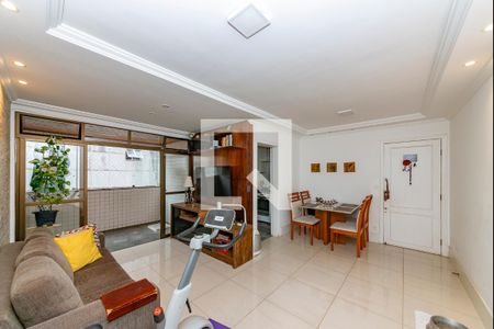 Sala de apartamento à venda com 3 quartos, 90m² em Buritis, Belo Horizonte