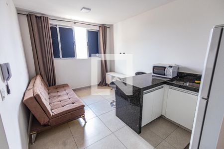 Apartamento para alugar com 48m², 1 quarto e 1 vagaSala / cozinha