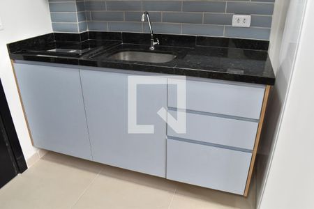 Cozinha de kitnet/studio para alugar com 1 quarto, 20m² em Novo Mundo, Curitiba