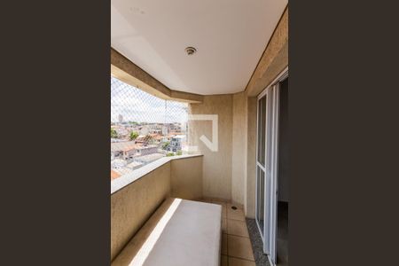 Varanda da Sala de apartamento para alugar com 2 quartos, 75m² em Vila Camilópolis, Santo André