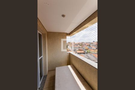 Varanda da Sala de apartamento para alugar com 2 quartos, 75m² em Vila Camilópolis, Santo André