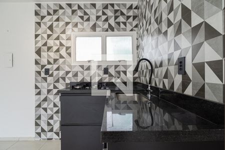 Cozinha de kitnet/studio à venda com 1 quarto, 38m² em Bela Vista, São Paulo