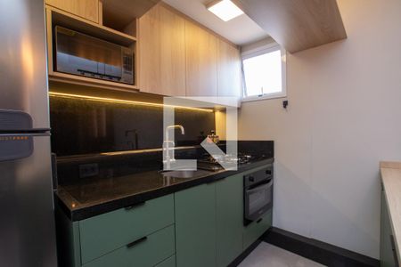 Sala/Cozinha de apartamento à venda com 1 quarto, 48m² em Vila Galvão, Guarulhos