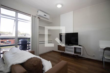 Sala/Quarto/Cozinha de apartamento para alugar com 1 quarto, 48m² em Samambaia, Brasília