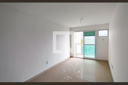 sala / cozinha de apartamento para alugar com 1 quarto, 47m² em Taquara, Rio de Janeiro