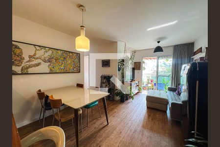 Sala de apartamento à venda com 3 quartos, 82m² em Vila Romana, São Paulo