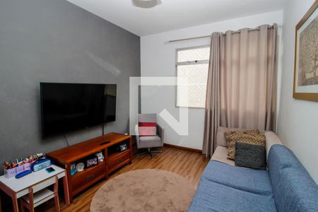 Sala de apartamento à venda com 2 quartos, 60m² em Estoril, Belo Horizonte