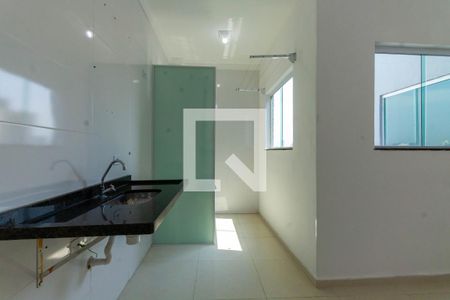 Cozinha de apartamento para alugar com 1 quarto, 35m² em Vila Esperança, São Paulo