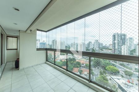 Varanda de apartamento para alugar com 3 quartos, 147m² em Brooklin, São Paulo