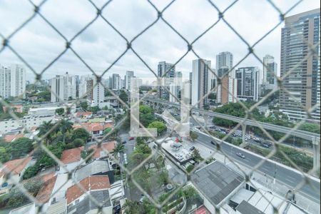 Varanda - Vista de apartamento para alugar com 3 quartos, 147m² em Brooklin, São Paulo