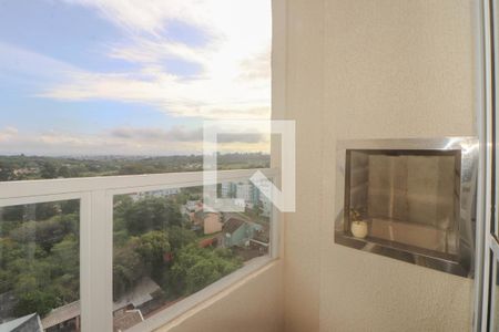 Sala - Varanda de apartamento à venda com 1 quarto, 40m² em Morro Santana, Porto Alegre