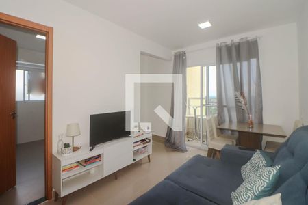 Sala de apartamento à venda com 1 quarto, 40m² em Morro Santana, Porto Alegre