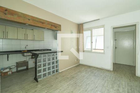 Sala de apartamento à venda com 1 quarto, 50m² em Rio Branco, Porto Alegre