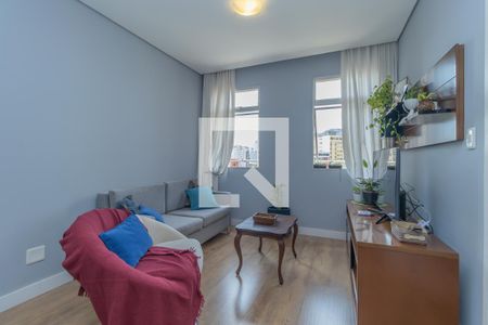 Sala de apartamento à venda com 3 quartos, 113m² em Sion, Belo Horizonte