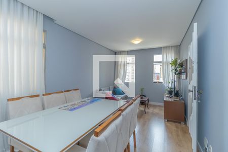 Sala de apartamento à venda com 3 quartos, 113m² em Sion, Belo Horizonte