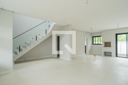 Sala de casa de condomínio à venda com 3 quartos, 180m² em Ipanema, Porto Alegre