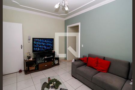 Sala de apartamento à venda com 3 quartos, 80m² em Barroca, Belo Horizonte