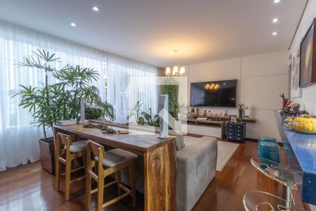 Sala de apartamento à venda com 3 quartos, 102m² em Luxemburgo, Belo Horizonte