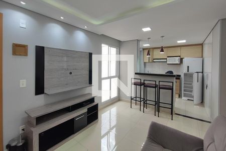 Sala de apartamento à venda com 2 quartos, 42m² em Jardim Bom Sucesso, Campinas