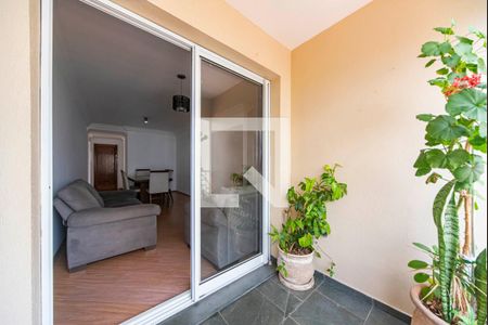 Varanda da Sala de apartamento à venda com 2 quartos, 68m² em Vila Boa Vista, Santo André