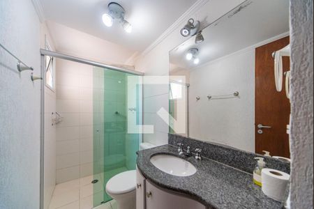 Banheiro  de apartamento à venda com 2 quartos, 68m² em Vila Boa Vista, Santo André