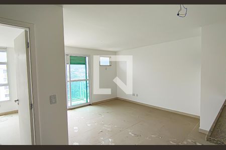 sala / cozinha de apartamento para alugar com 1 quarto, 47m² em Taquara, Rio de Janeiro