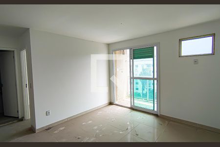 sala / cozinha de apartamento para alugar com 1 quarto, 47m² em Taquara, Rio de Janeiro