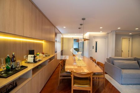 Sala de Jantar de apartamento à venda com 3 quartos, 119m² em Campo Belo, São Paulo